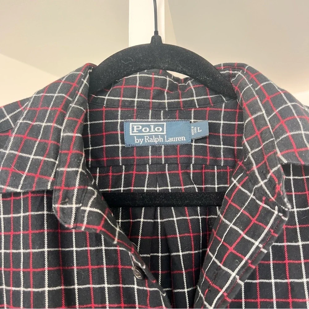 Polo Ralph Lauren Men's Checkered Button Down- Size L